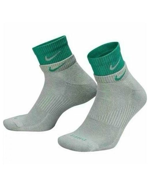 Nike Носки Everyday Plus Cushioned размер L зеленый