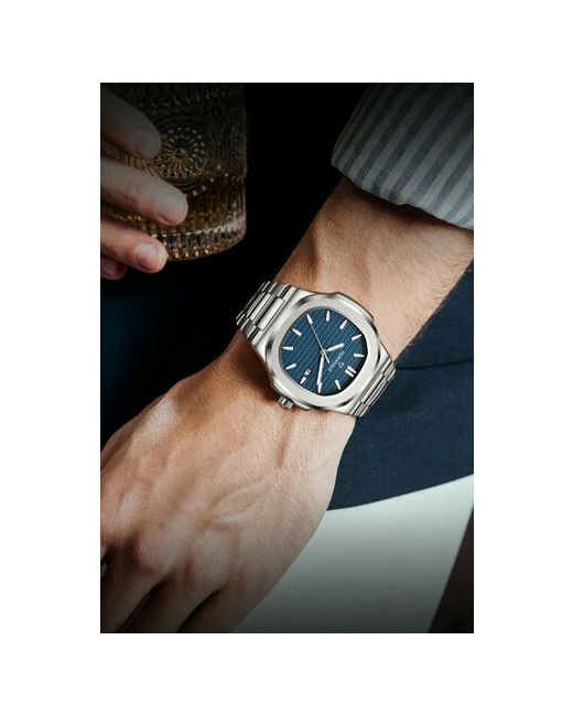 Fairwhale Наручные часы FW5610S1BLUE белый серебряный