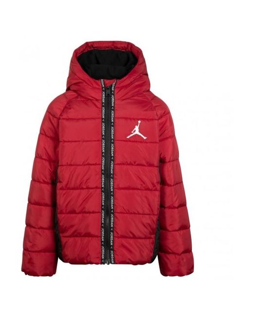 Nike Куртка размер 10-12Y красный черный