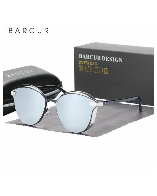 Barcur Солнцезащитные очки 1131-Barcur3 серебряный