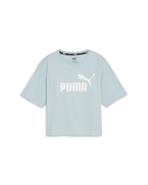 Puma Футболка Essentials Logo Cropped Tee размер