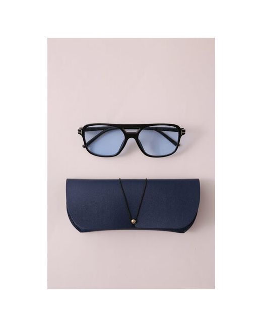 Ev.Glasses Солнцезащитные очки Модные с желтыми линзами и футляром под черный голубой