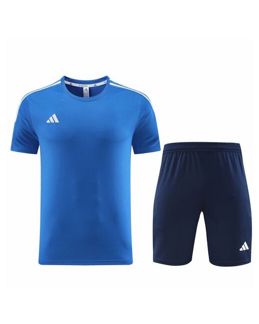 Adidas Костюм спортивный размер голубой черный