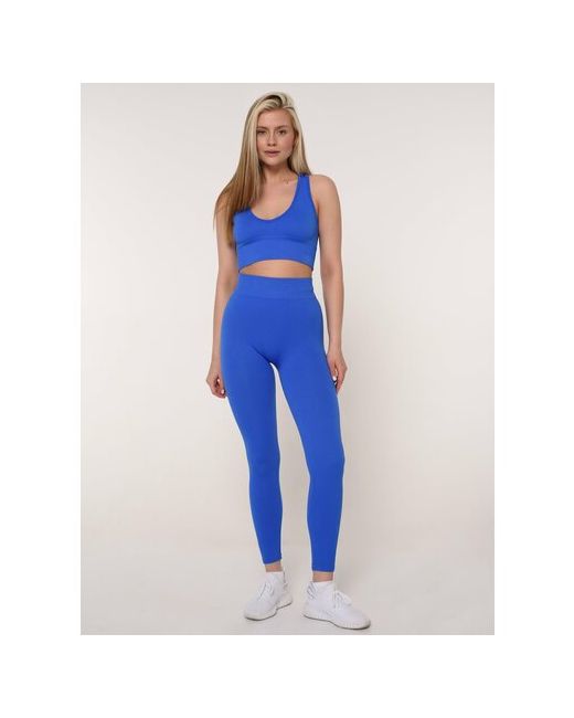 Alina Костюм спортивный Одежда для фитнеса и йоги размер 42-46 синий