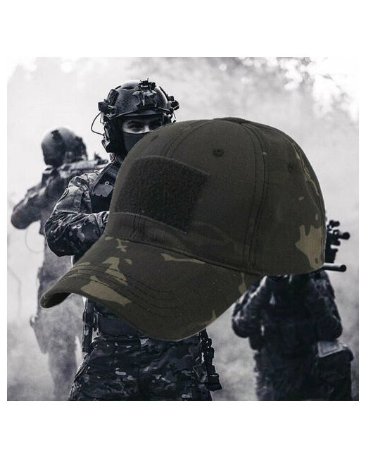 Ganalyly Бейсболка бейсболка тактическая Тактическая кепка военная размер 54-62 черный