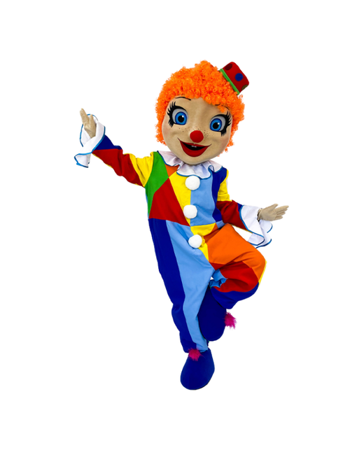 Mascot Costume Ростовая кукла Клоун Карнавальный костюм Ростовой для аниматора поздравление ребенка маскарадный праздников
