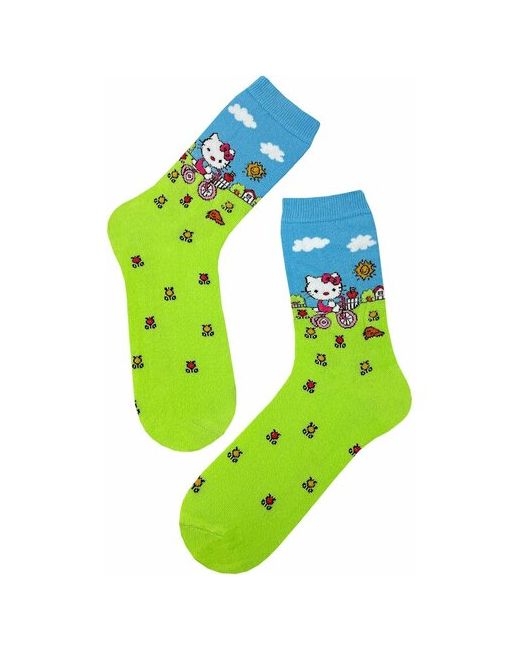 Country Socks Носки размер зеленый голубой
