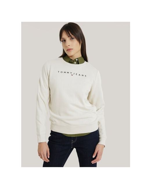 Tommy Hilfiger Толстовка Essential Logo Crew Neck Sweatshirt размер
