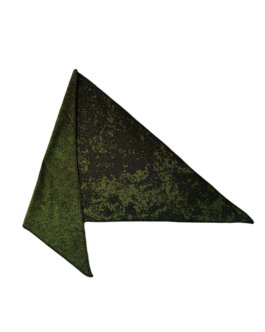 Rossini Косынка треугольная камуфляжная размер 52-58 зеленый