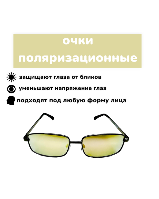 Fishing Pro Baits Солнцезащитные очки очкижелтокоричневые серебряный