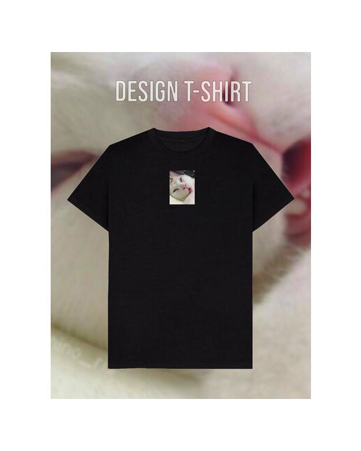 Design T-Shirt Футболка размер 50 черный