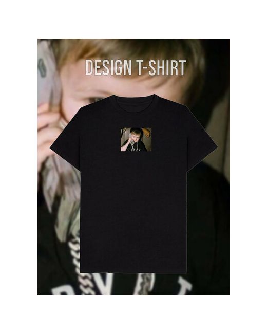 Design T-Shirt Футболка размер 48 черный