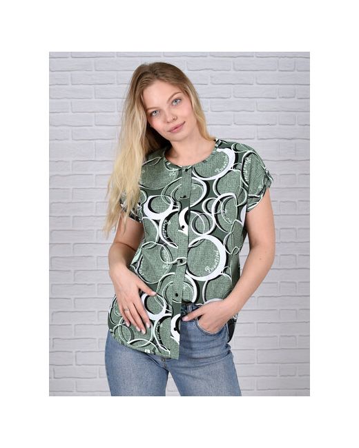 Lidэко Рубашка размер 100 зеленый