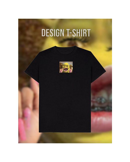 Design T-Shirt Футболка размер 52 черный