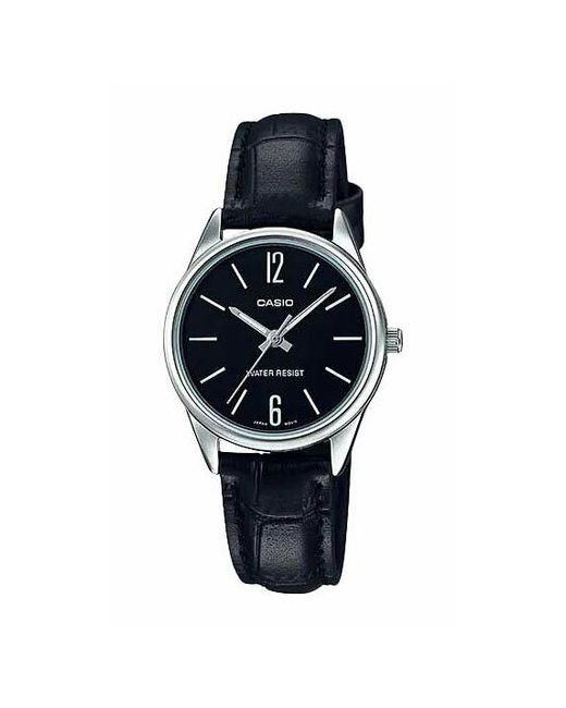 Casio Наручные часы LTP-V005L-1B черный серебряный