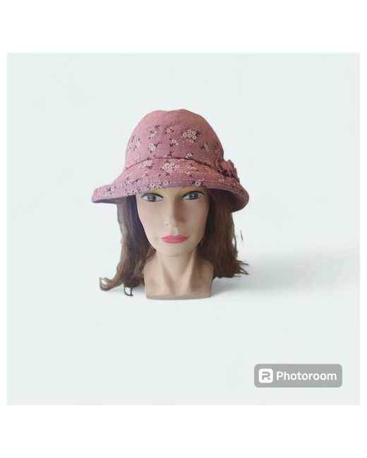 Nazarkov Furs Шляпа размер 54/56 бордовый розовый