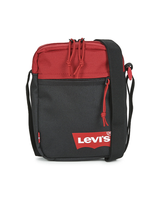 Levi's® Сумка планшет фактура гладкая красный черный