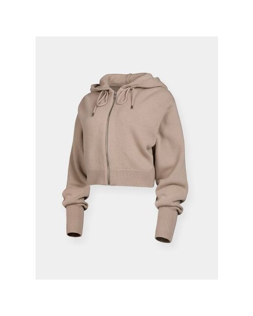 System Studios Худи Cropped Zip-Up Hood Knit размер 38