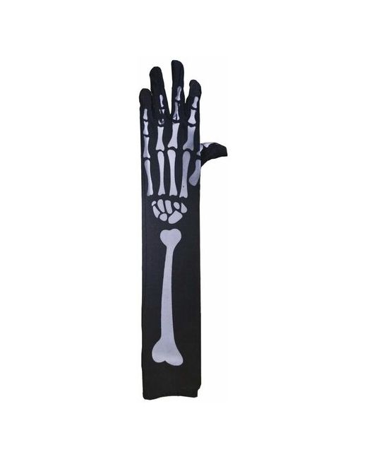 Сфера Перчатки Хэллоуин Черные Рука Скелета