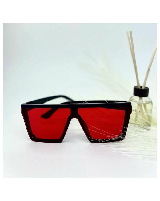 Shikmo Солнцезащитные очки черный красный