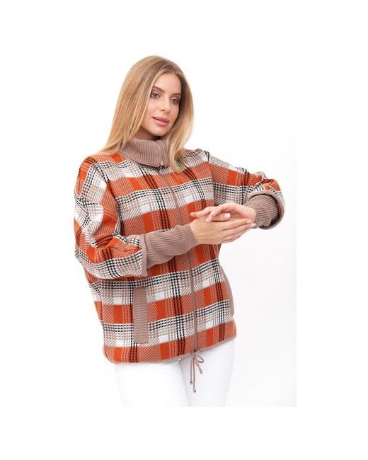 Текстильная Мануфактура Пиджак размер 52 оранжевый