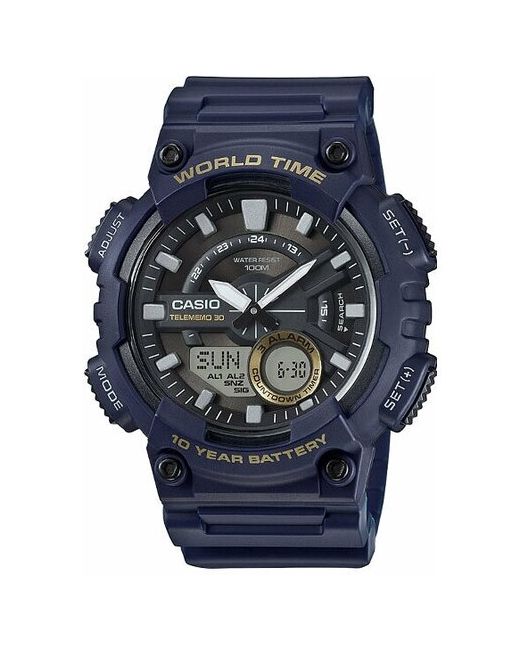 Casio Наручные часы Collection синий черный