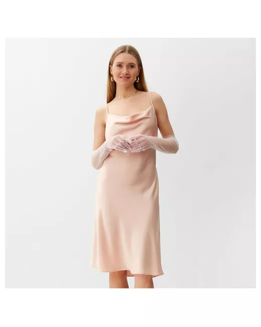 Minaku Платье размер 46 розовый