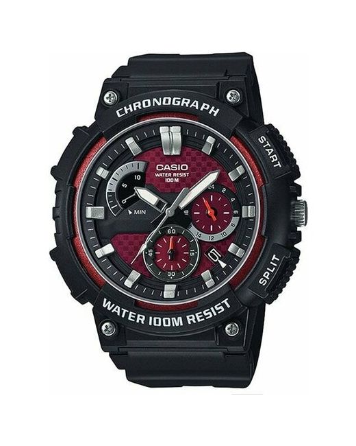Casio Наручные часы MCW-200H-4A фуксия черный