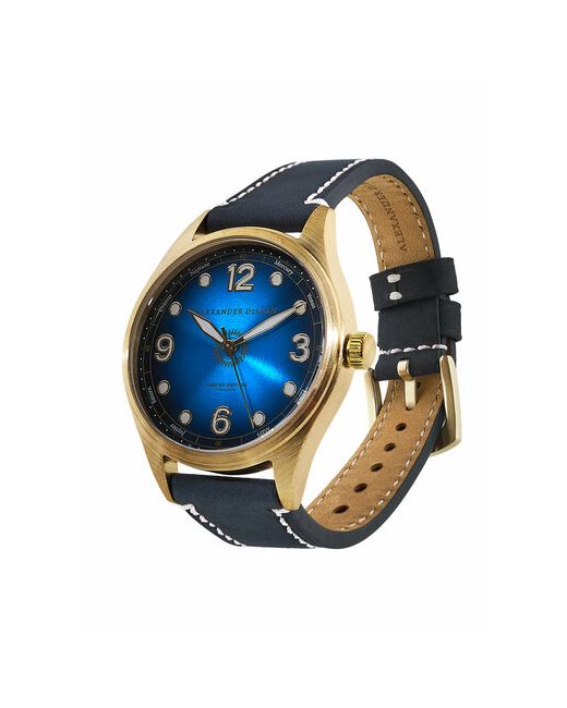 Alexander Diagan Наручные часы 1600solarsystemblue черный синий