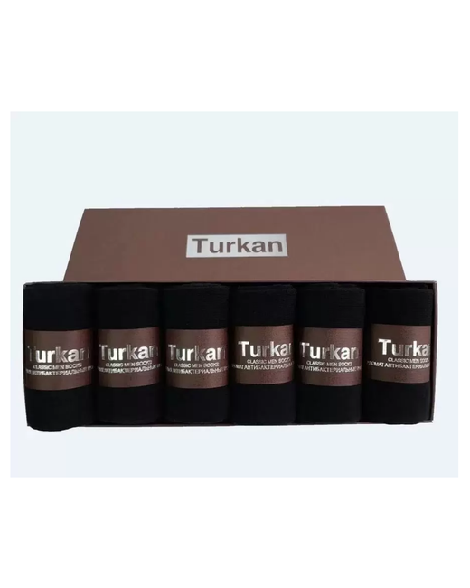 Turkan Носки 6 пар размер черный