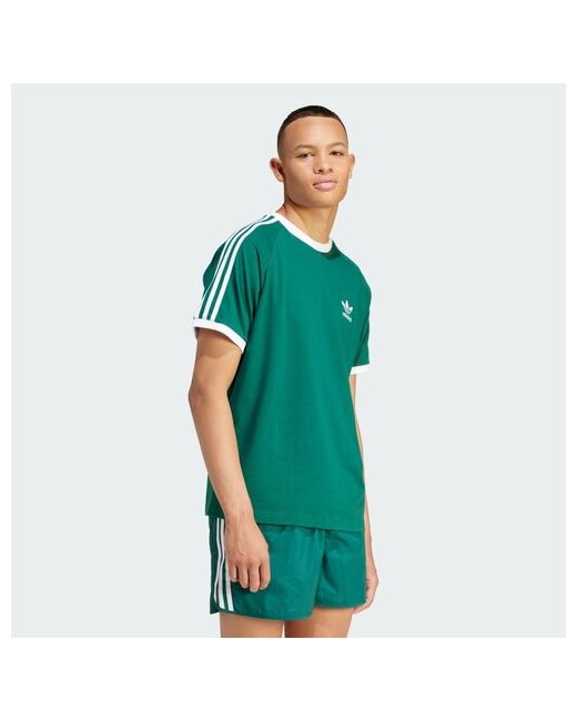 adidas Originals Футболка спортивная размер 2XL зеленый