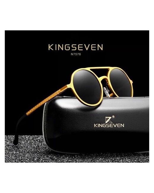 Kingseven Солнцезащитные очки золотой