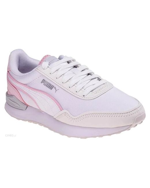Puma Кроссовки DISTA RUNNER TECH полнота 6 размер UK белый/розовый