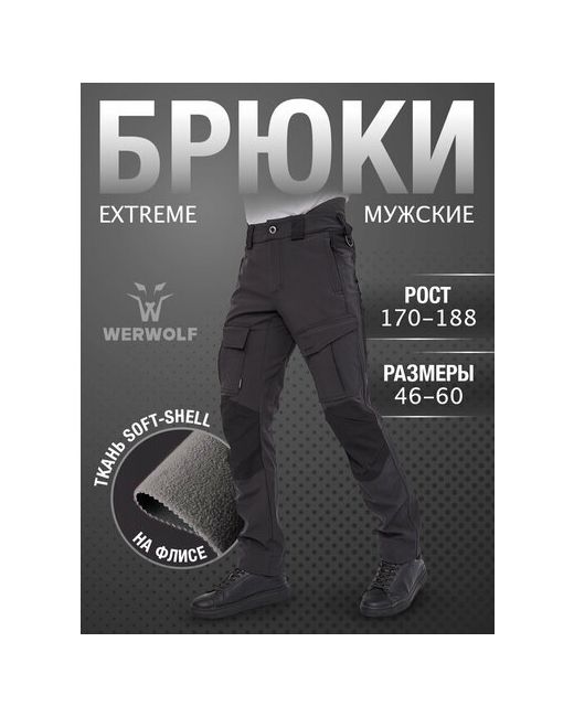 Werwolf Брюки утеплённые Весна-лето 2025 размер 54/182-188