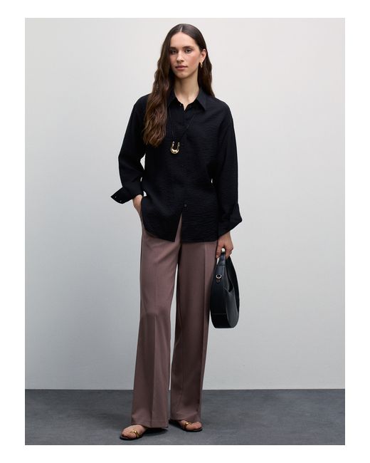 Zarina Широкие брюки с эластичной талией