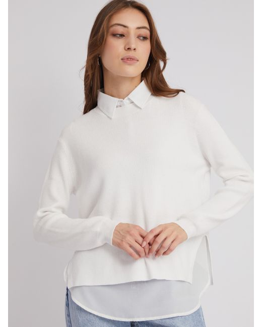 Zolla Комбинированный джемпер с нижней блузкой