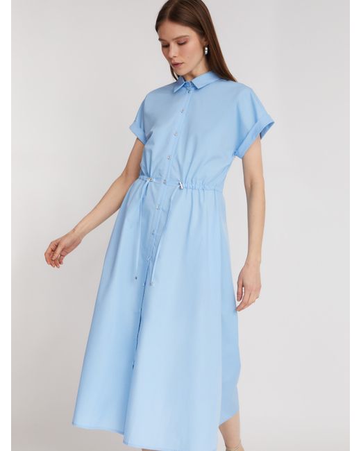 Zolla Платье-рубашка с кулиской