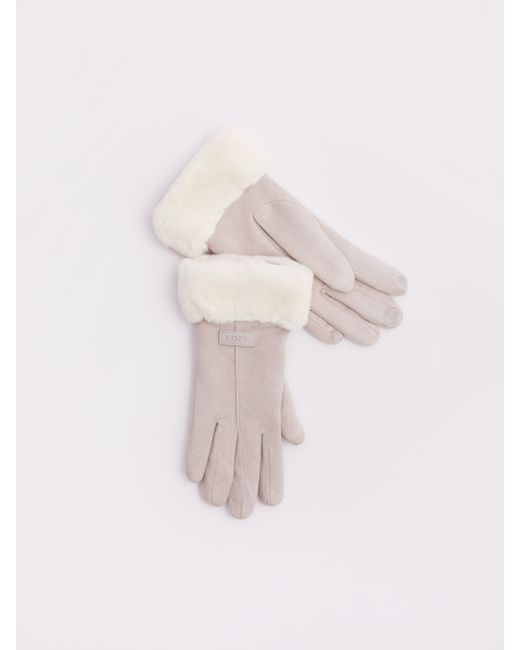 Zolla Тёплые замшевые перчатки с функцией Touch Screen