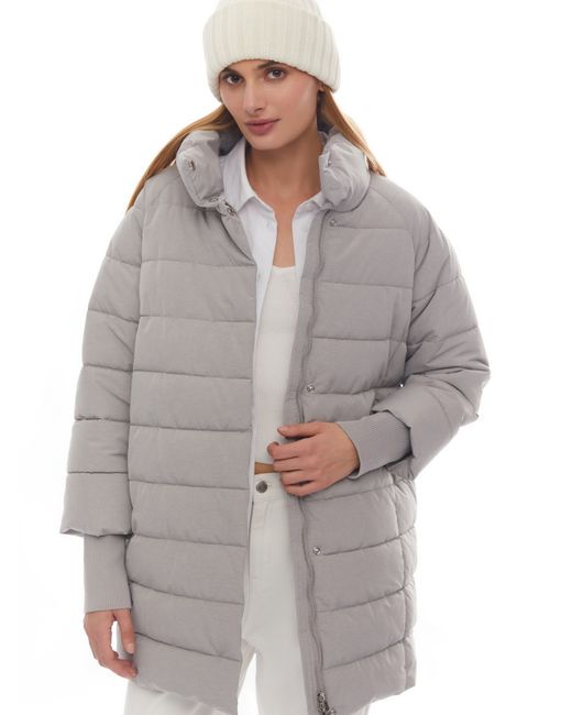 Zolla Тёплая куртка-пальто с эластичными манжетами
